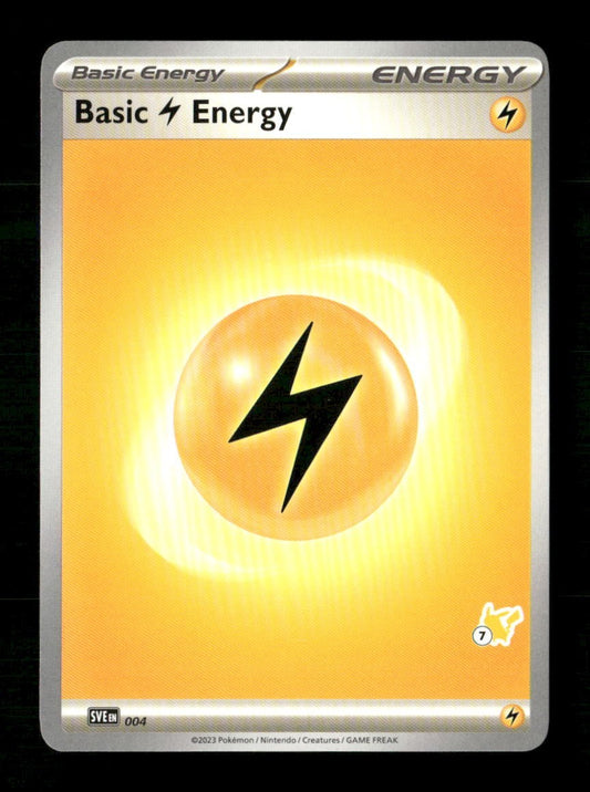 Basic Lightning Energy 7#4 Pokemon Battle Academy 2024