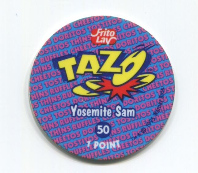 Tazo Looney Tunes Warner Bros Yosemite Sam #50