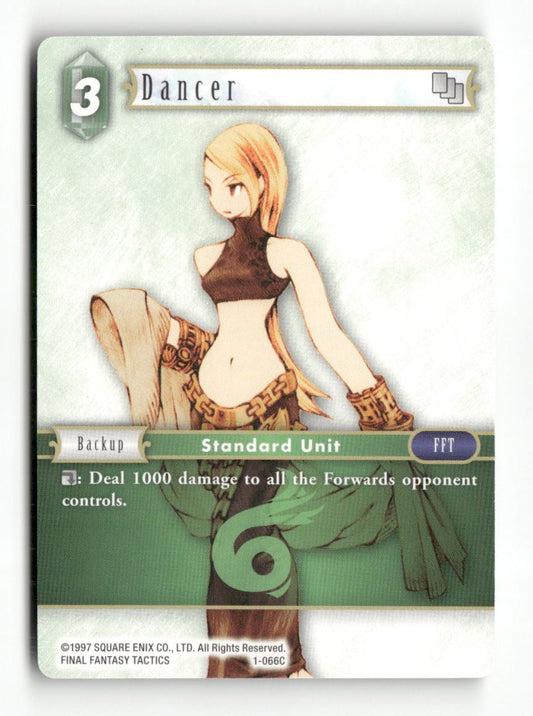Dancer (Female Unit) 1-066C Common Opus I Final Fantasy Near Mint WAVE 1
