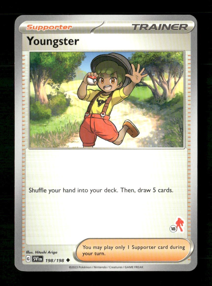 Youngster 18 #198/198 Pokemon Battle Academy 2024