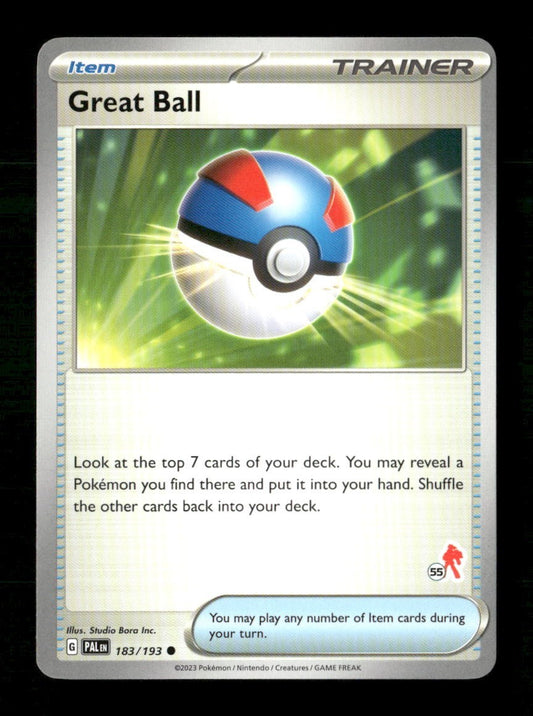 Great Ball 55 #183/193 Pokemon Battle Academy 2024
