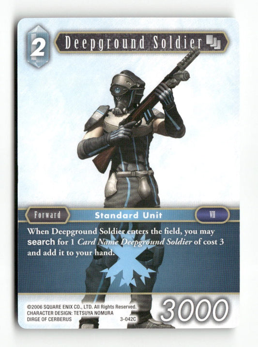 Deepground Soldier (3-042C) 3-042C Common Opus III Final Fantasy Near Mint