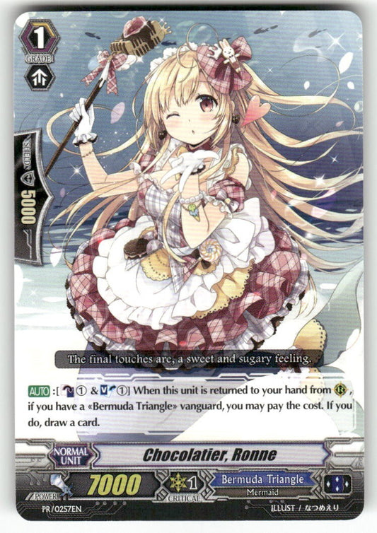 Cardfight Vanguard Chocolatier, Ronne #PR/0257EN PR