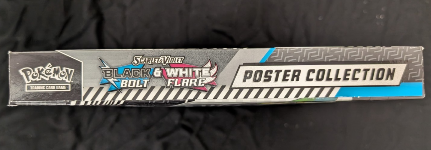 Pokemon SEALED UNOPENED Unova Poster Collection Black Bolt White Flare