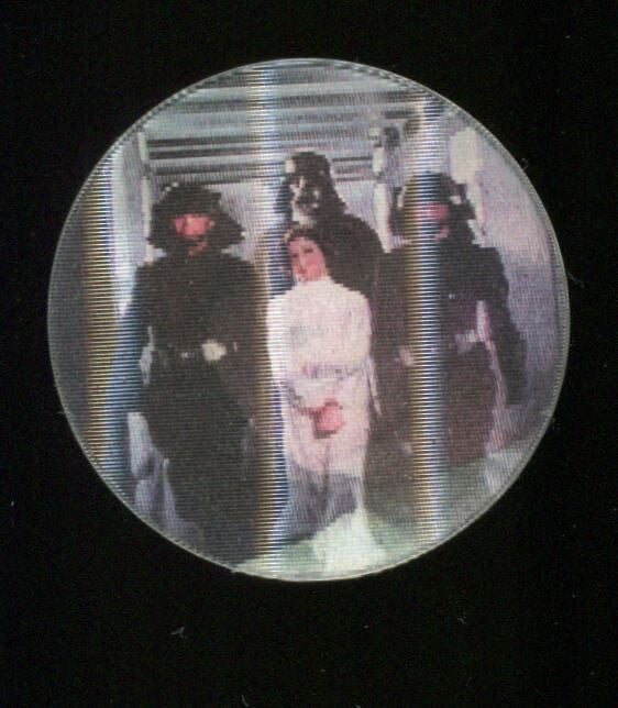 Tazo Star Wars Darth Vader & Princess Leia #82