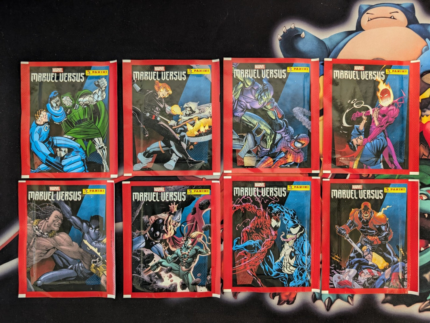 Panini Marvel Versus Sticker Collection ONE Booster Pack Random Art NEW SEALED
