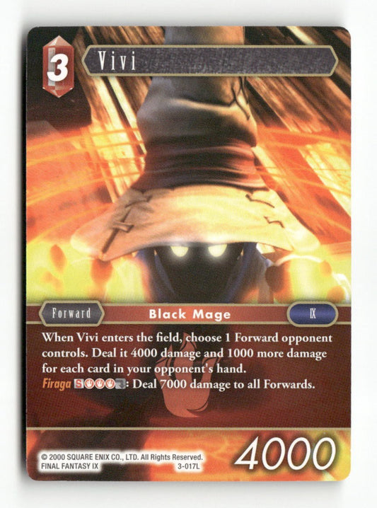 Vivi 3-017L Legend Opus III Final Fantasy Near Mint