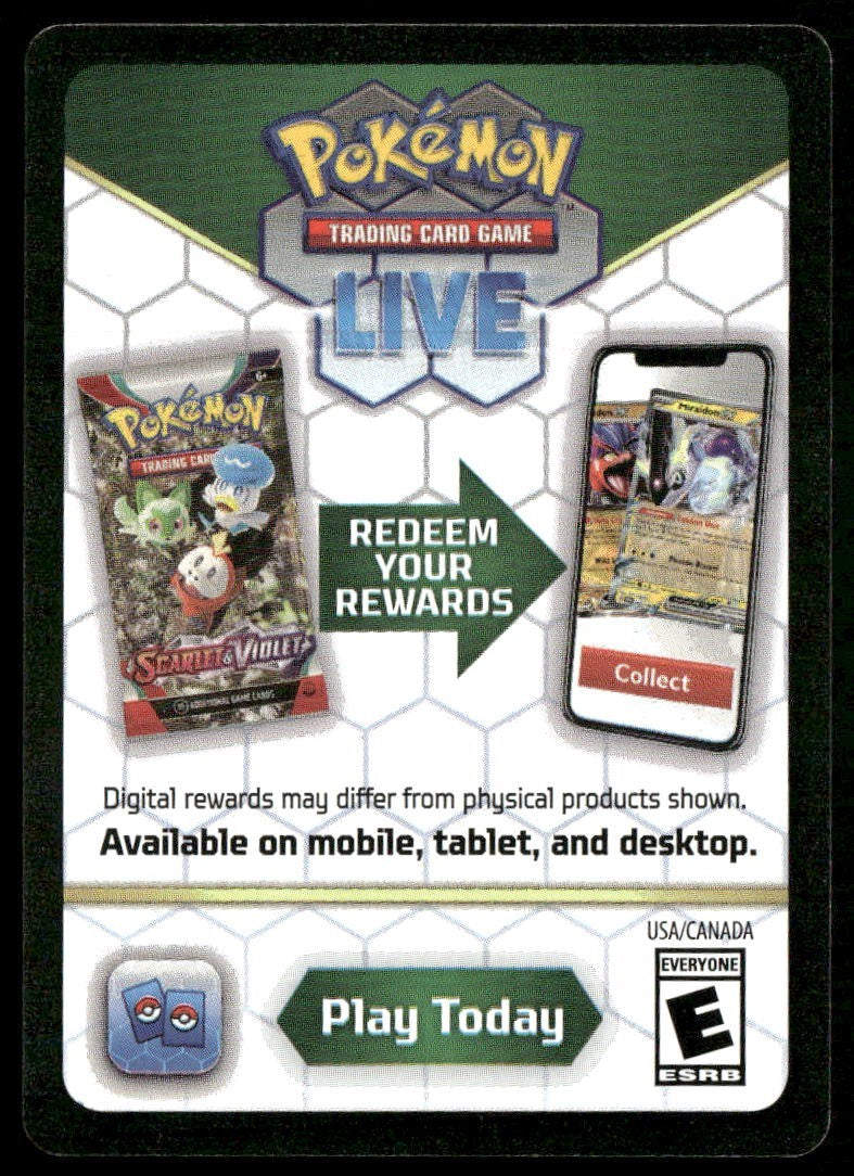 Pokemon TCG Code Card Scarlet & Violet Prismatic Evolutions Elite Trainer Box