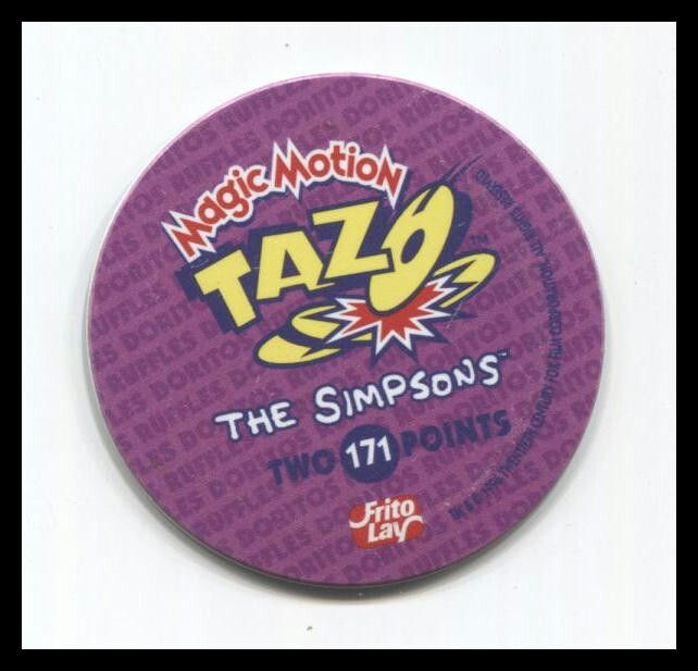 Tazo Simpsons Magic Motion The Simpsons #171