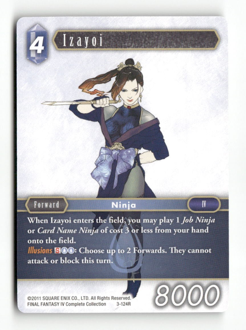 Izayoi 3-124R Rare Opus III Final Fantasy Near Mint