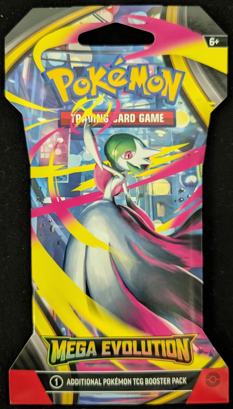 Mega Evolution Sleeved Booster Pack Blister Pokemon TCG NEW SEALED (1 PACK)