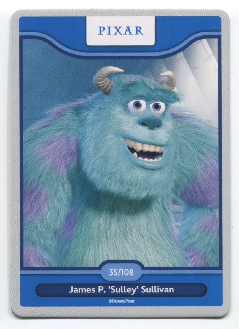 Worlds of Wonder Pixar James P. 'Sulley' Sullivan #35 Near Mint