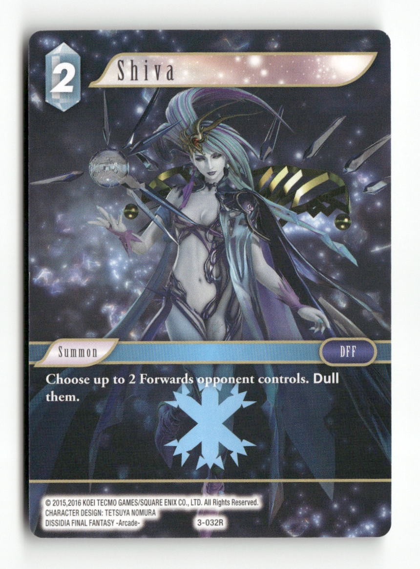 Shiva 3-032R Rare Opus III Final Fantasy Near Mint