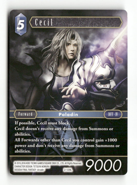 Cecil 2-129L Legend Opus II Final Fantasy Near Mint