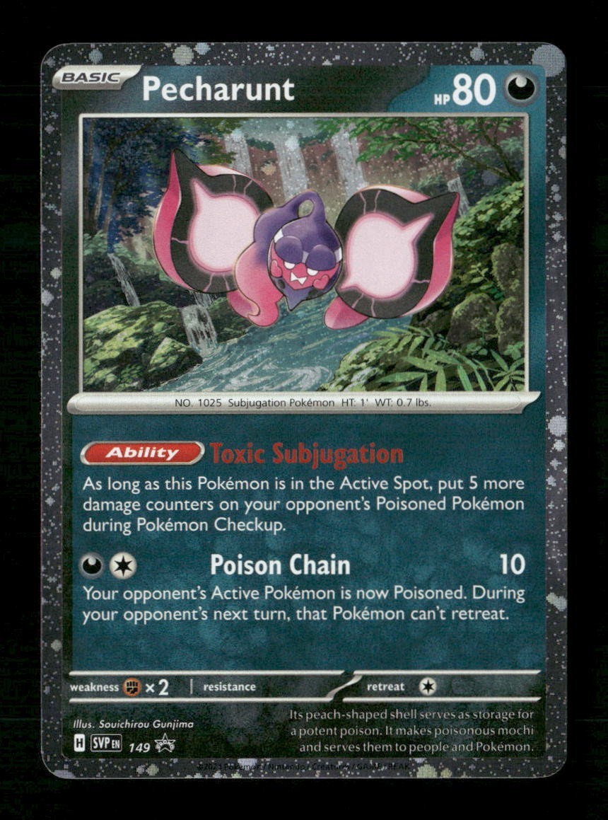 Pecharunt #149 Scarlet & Violet Promo Shrouded Fable 3 Pack Blister Pokemon TCG
