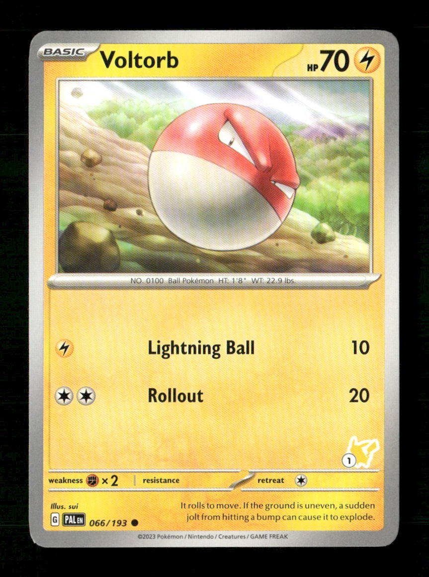Voltorb 1 #066/193 Pokemon Battle Academy 2024