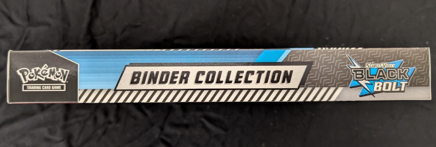 Pokemon SEALED UNOPENED Binder Collection Black Bolt