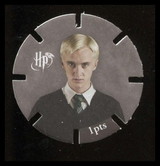 Coles Harry Potter Magical Discs Draco Malfoy #53