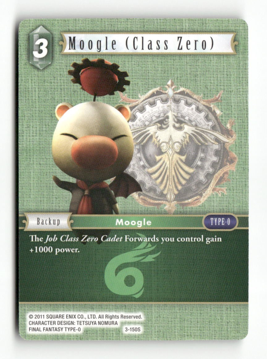 Moogle (Class Zero) (Starter) 3-150S Starter Opus III Final Fantasy Near Mint