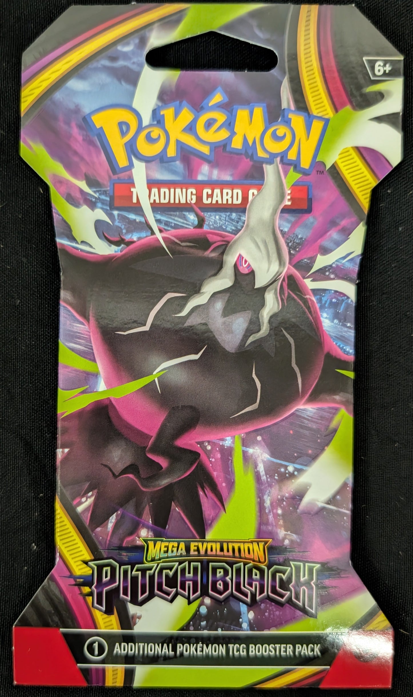 Pokemon TCG Pitch Black Sleeved Booster Pack NEW SEALED (1 PACK)