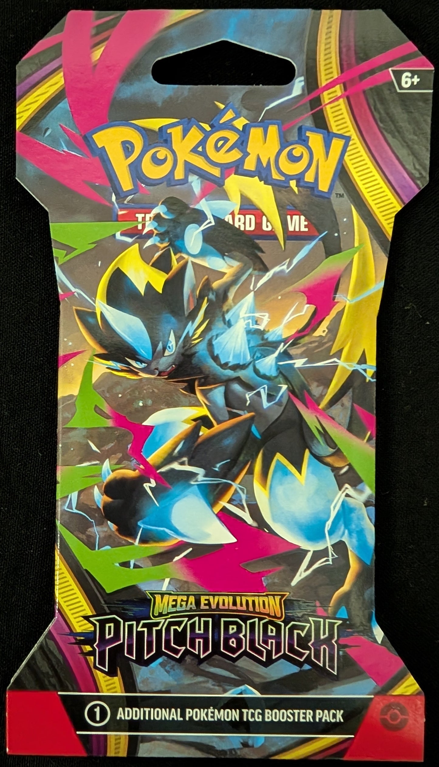 Pokemon TCG Pitch Black Sleeved Booster Pack NEW SEALED (1 PACK)