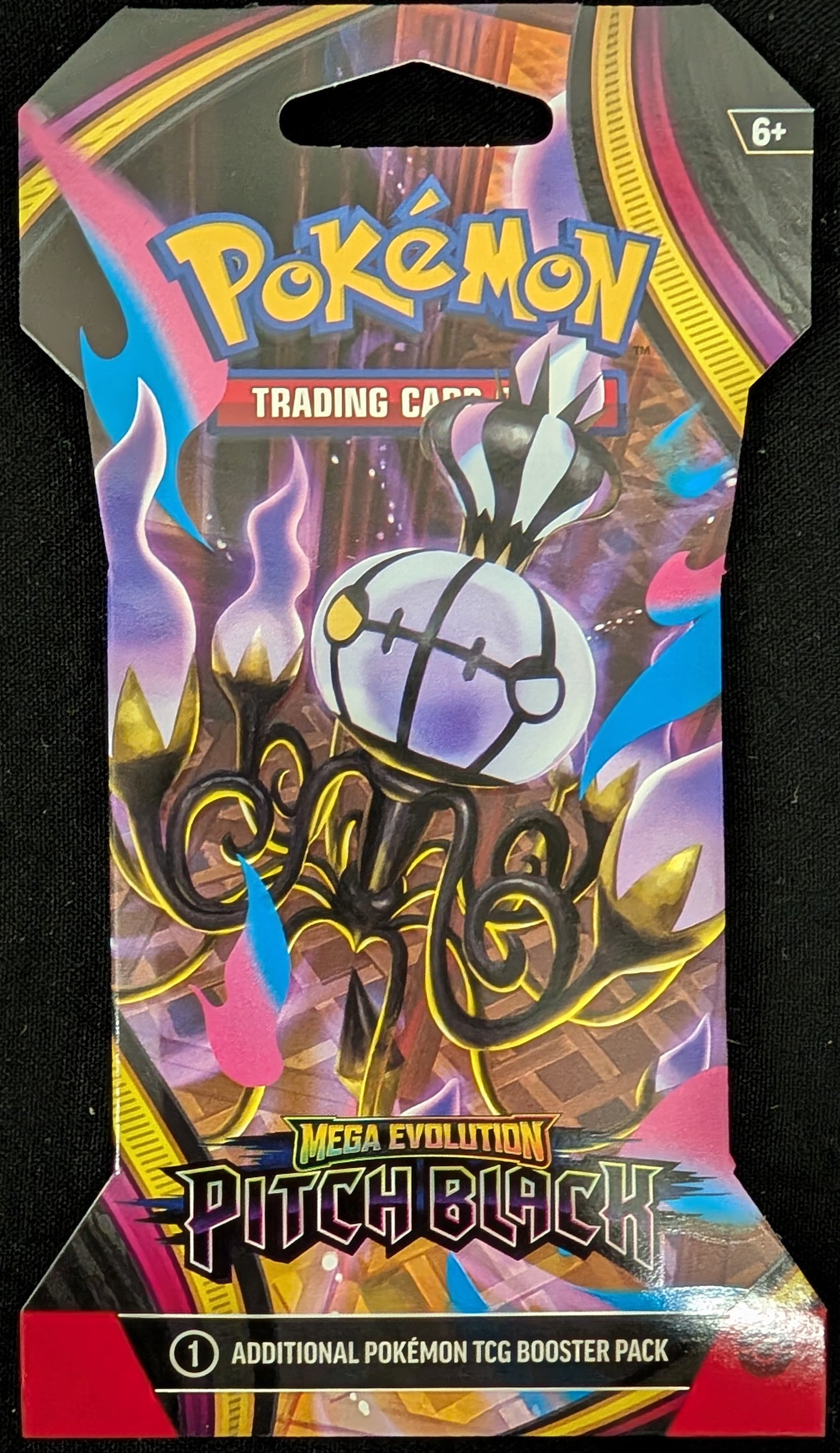 Pokemon TCG Pitch Black Sleeved Booster Pack NEW SEALED (1 PACK)