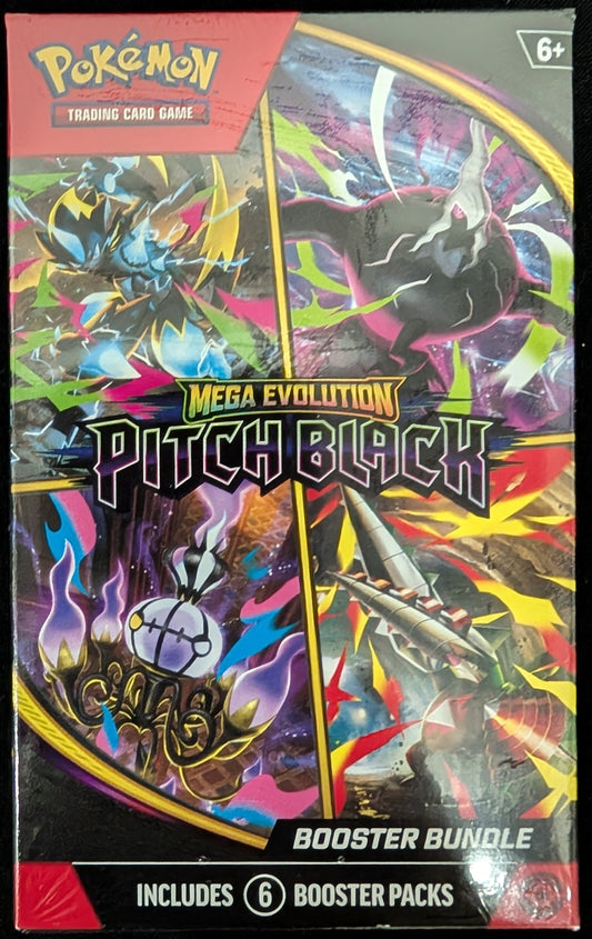 Mega Evolution Pitch Black Booster Bundle NEW SEALED Pokemon TCG